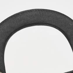 مملوكة مسبقًا Dior Black Cannage Satin Mini Crystals Embellished Lady Dior Tote