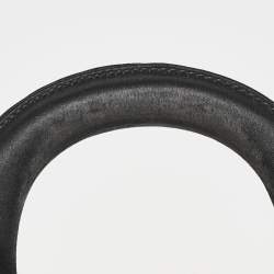 مملوكة مسبقًا Dior Black Cannage Satin Mini Crystals Embellished Lady Dior Tote