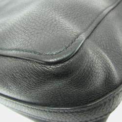 Dior Black Leather Tote Bag
