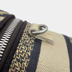 Dior Leopard Beige Canvas Vanity Handbag 