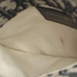 Pre Owned حقيبة خصر ديور سادل جلد و كانفاس أوبليك أزرق