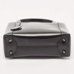 Pre Owned Dior Black Leather Malice Tote