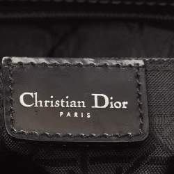 Pre Owned Dior Black Leather Malice Tote