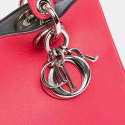 Dior Pink Small Leather Diorissimo Satchel