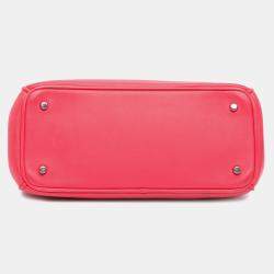 Dior Pink Small Leather Diorissimo Satchel
