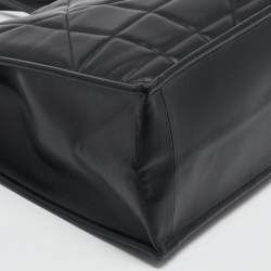 Dior Black Archicannage Leather Large Essential Tote