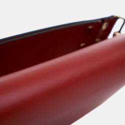 Dior Red Smooth Calfskin J Adior Flap Bag