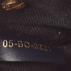 Dior Navy Blue Oblique Canvas Bobby Medium Shoulder Bag