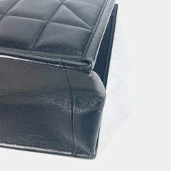 Dior Black Leather Essential Small Tote Bag