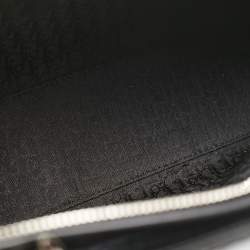 Pre Owned Dior Black Cannage Patent Leather Large Lady Dior Tote