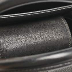 Pre Owned Dior Black Leather Mini Diorever Top Handle Bag