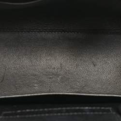 Pre Owned Dior Black Leather Mini Diorever Top Handle Bag