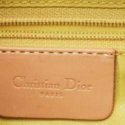 Dior Blue/Tan Denim Saddle Bag