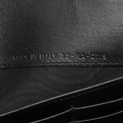 Dior Black Leather Diorama Wallet on Chain