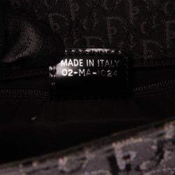Dior Black/Pink Leather D'Trick Brogue Spectator Bag