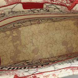 Pre Owned Dior Multicolor Fabric Book Tote Bag 36