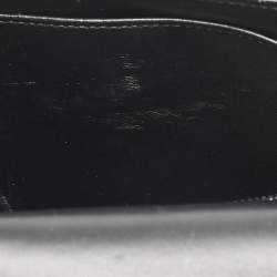 Dior Black Macrocannage Leather Medium Caro Shoulder Bag