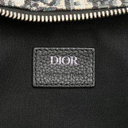 Dior Navy Blue Oblique Canvas Safari Crossbody