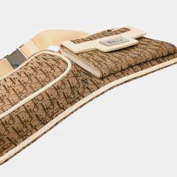 Christian Dior Brown Street Chic Trotter Belt Bum Bag