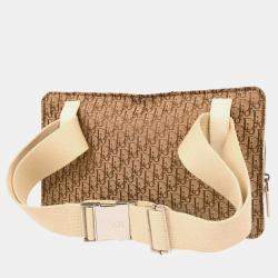 Christian Dior Brown Street Chic Trotter Belt Bum Bag
