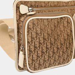 Christian Dior Brown Street Chic Trotter Belt Bum Bag
