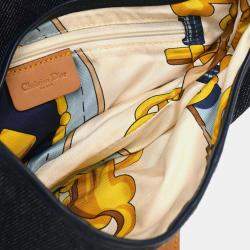 Christian Dior Navy Denim Saddle Handbag 