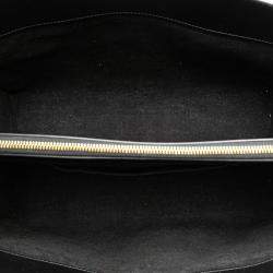 Dior Black Leather D Bee Satchel