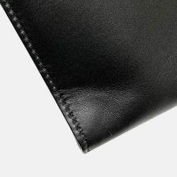 Dior Black Leather D Bee Satchel