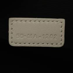 Dior White Fabric Toile de Jouy Medium Travel Nomad Pouch