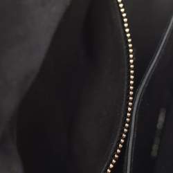 Pre Owned Dior Multicolor Leather Mini Embroidered Beads Lady Dior Tote