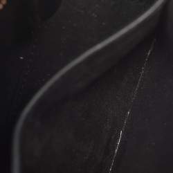 Pre Owned Dior Multicolor Leather Mini Embroidered Beads Lady Dior Tote