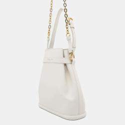 Dior Latte Calf Leather Medium C'est Dior Shoulder Bag