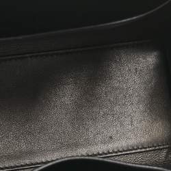 Dior Black Leather Mini Diorever Top Handle Bag