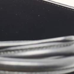 Dior Black Leather Mini Diorever Top Handle Bag