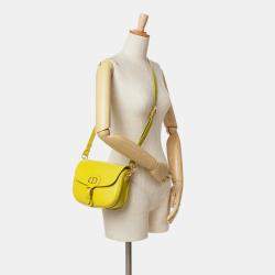 Dior Green Medium Leather Bobby Crossbody