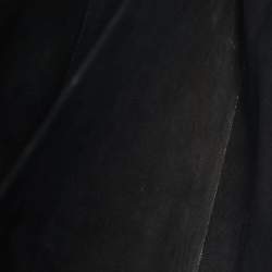 Pre Owned Dior Black Cannage Leather Large Lady Dior Tote