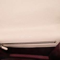 Pre Owned Dior Blush Pink Leather Medium Diorama Shoulder Bag