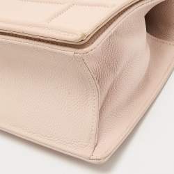 Pre Owned Dior Blush Pink Leather Medium Diorama Shoulder Bag