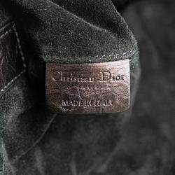Dior Black Medium Macrocannage Calfskin Toujours Handbag