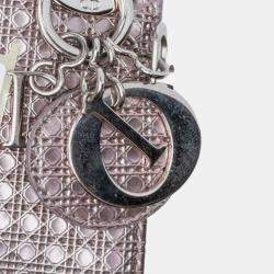 Dior Purple Micro Patent Microcannage Lady Dior