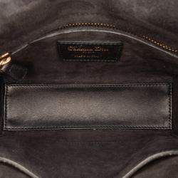 Dior Yellow Mini Embroidered Canvas Swords Lady Dior