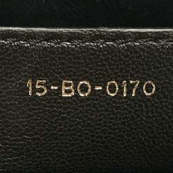 Dior Black Cannage Leather Large Miss Dior Flap Bag
