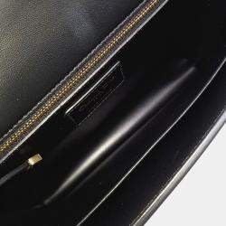 Dior Black Leather 30 Montaign Bag
