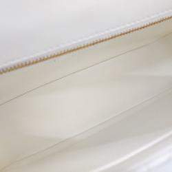 Dior Cream Leather Caro Bag Medium
