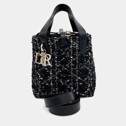 Dior Black Fabric Toujour Vertical Small bag