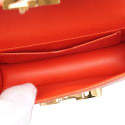 Dior Orange Micro Smooth Calfskin 30 Montaigne Flap