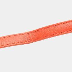 Dior Orange Micro Smooth Calfskin 30 Montaigne Flap