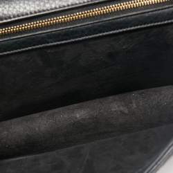 Pre Owned Dior Black Leather Medium Diorama Flap Bag