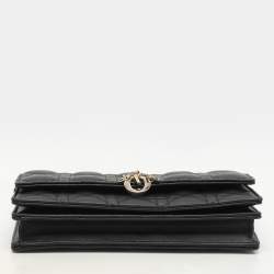 Dior Black Cannage Leather My Dior Pouch