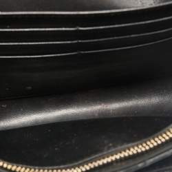 Dior Black Cannage Patent Leather My Dior Daily Chain Pouch